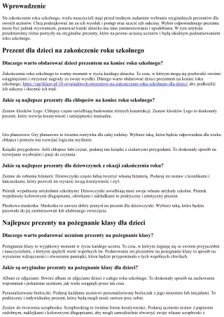 Oryginalne prezenty na zakończenie roku od nauczyciela - co wybrać?