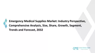 Emerging Markets in the Critical Care Devices Industry: Growth Potential