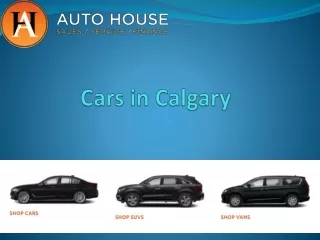 Cars in calgary