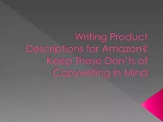 copywriting services