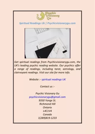 spiritual readings UK