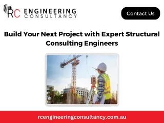 Build Your Next Project with Expert Structural Consulting Engineers