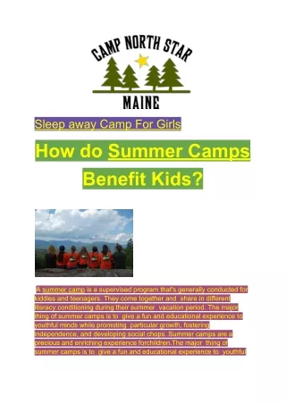 Sleep away Camp For Girls (2)