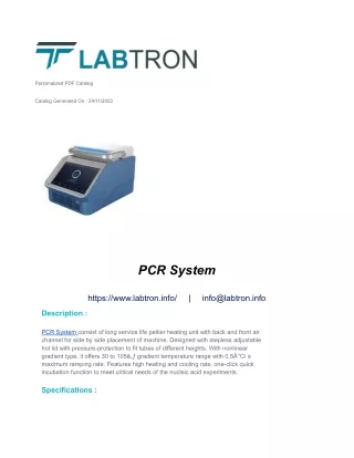 PCR System