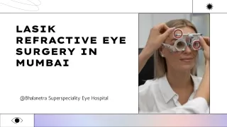 LASIK REFRACTIVE EYE SURGERY IN MUMBAI