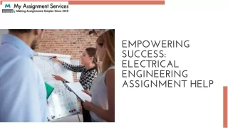 EMPOWERING SUCCESS: ELECTRICAL ENGINEERING ASSIGNMENT HELP