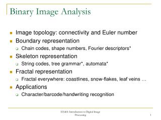 Binary Image Analysis