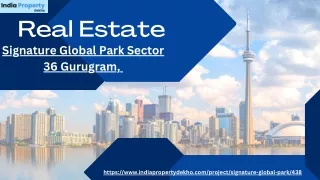 Signature Global Park Sector 36 Gurugram, |  Premium Flats in Gurgaon