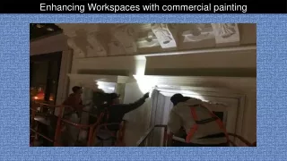 Enhancing Workspaces with commercial painting