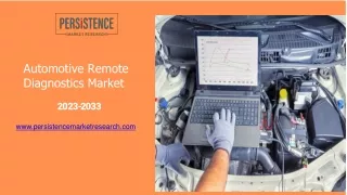 Automotive Remote Diagnostics Market Analysis 2030: Size, Share, and Growth Over