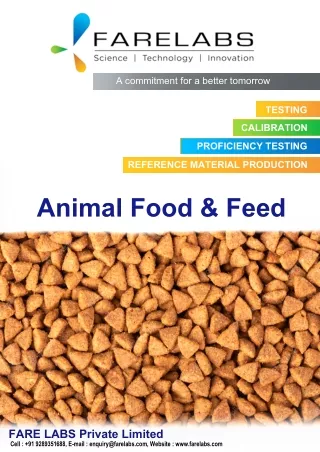 Food And Agricultural Products Testing Lab - FARE LABS