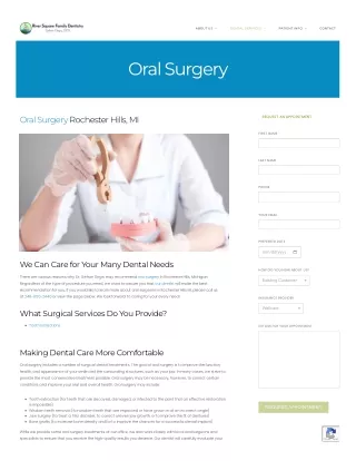 oral surgeons rochester hills mi