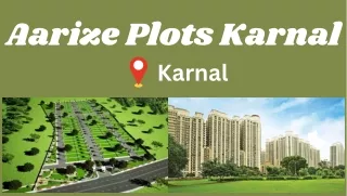 Aarize Plots Karnal-Brochure-PDF