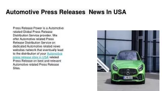 Automotive Press Releases  News In 24_123