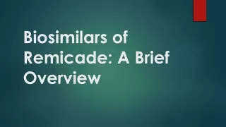 Biosimilar of Remicade