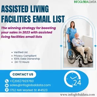 Assisted Living Facilities Email List-infoglobaldata