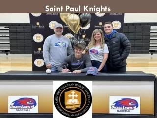 Catholic schools near me - Saint Paul Knights