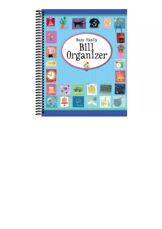 ❤️get (⚡️pdf⚡️) download Busy Family Bill Organizer for ipad