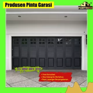 FREE SURVEY..!! Wa 0852 1824 3246 Bengkel Las Pintu Garasi Besi Geser Fortress Untuk Apartment Di Singkawang