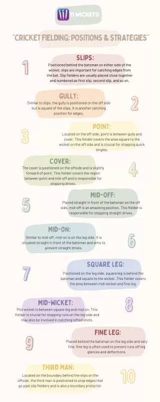 Cricket Fielding: Positions and Strategies