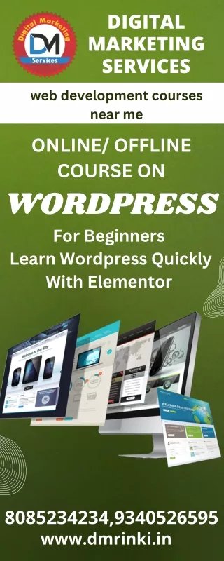 web development courses near me