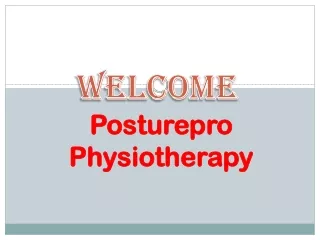 Want to get the Best Postural Correction Facility in Salisbury Park