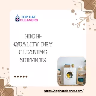 High-quality dry cleaning services