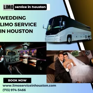 Wedding Limo Service in Houston