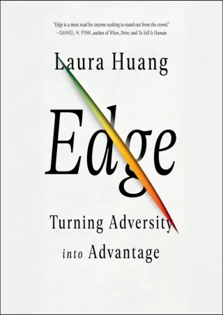 FREE READ (PDF) Edge: Turning Adversity into Advantage