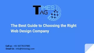 The Best Guide to Choosing the Right Web Design Company