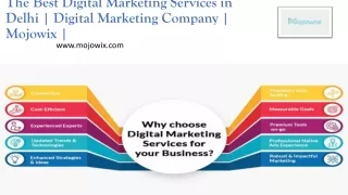 The Best Digital Marketing Services in Delhi