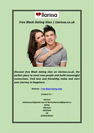 Free Black Dating Sites