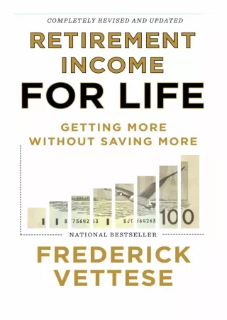 ✔Read❤ ebook [PDF]  Retirement Income for Life: Getting More without Saving More