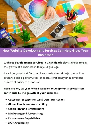 How Website Development Services Can Help Grow Your Business?