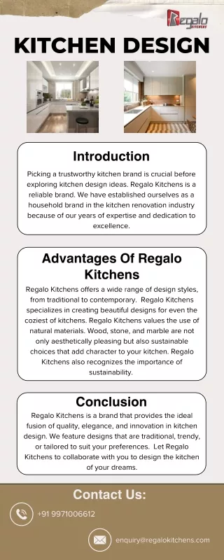 Kitchen Design | Regalo Kitchens