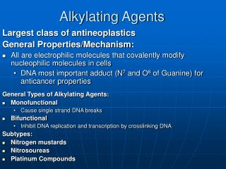 Alkylating Agents