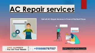 AC Repair services