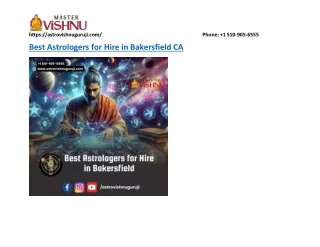 Best Astrologers for Hire in Bakersfield CA