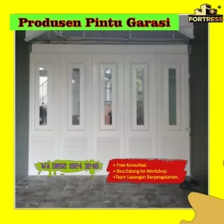 CUSTOM SIZE..!! Wa 0852 1824 3246 Produsen Pintu Garasi Minimalis Besi Fortress Untuk Cluster Di Lubuklinggau