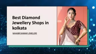 Best Diamond Jewellery Shops in kolkata