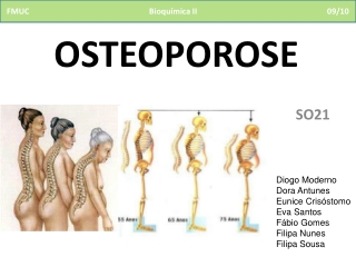 Osteoporose - FMUC - Bioquímica II