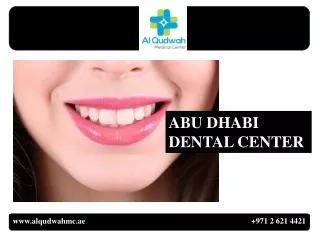 ABU DHABI DENTAL  CENTER