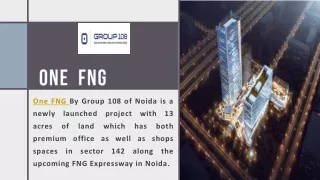 One FNG office Space Near Me - Commercial Noida