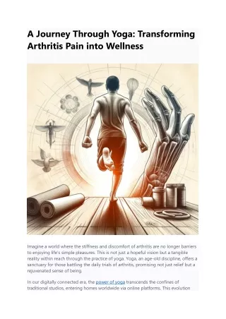 A Journey Through Yoga Transforming Arthritis Pain into Wellness