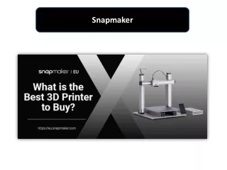 Best 3D Printer Design
