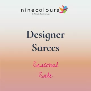 Designer Sarees at ninecolours
