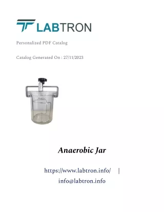 Anaerobic Jar