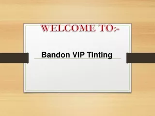 Looking for the best Residential Window Tinting in Bandon