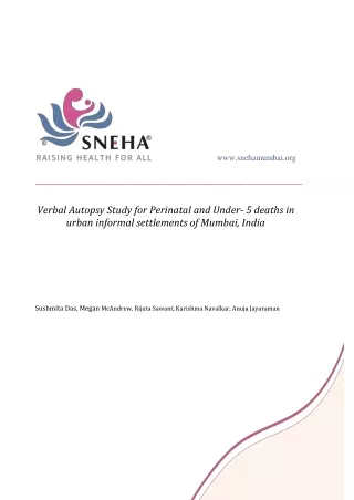 Verbal-Autopsy-Study-for-Perinatal-and-Under-5-deaths-in-urban-informal-settlements-of-Mumbai-India