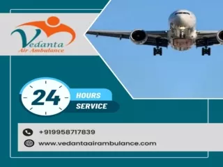 Pick Vedanta Air Ambulance in Patna with World-class Medical Treatment